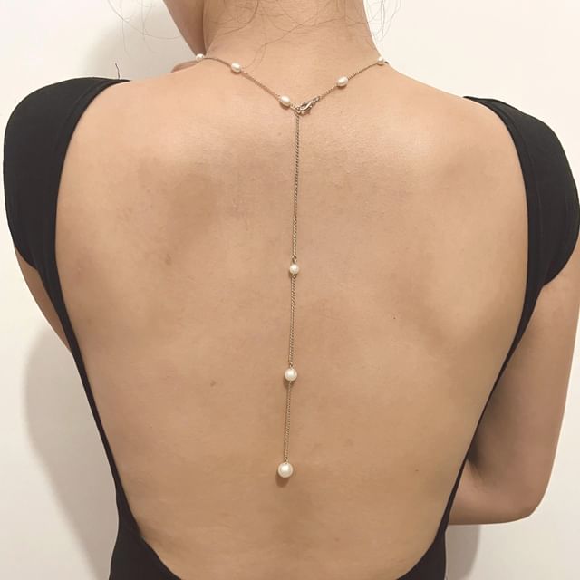 Drexxiax-Beaded Body Chain