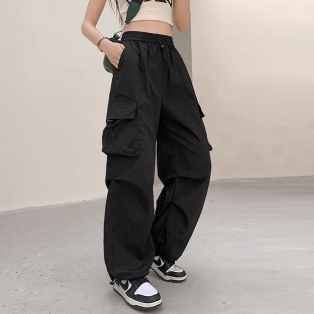 Velero - Mid Waist Drawstring Cargo Pants | YesStyle