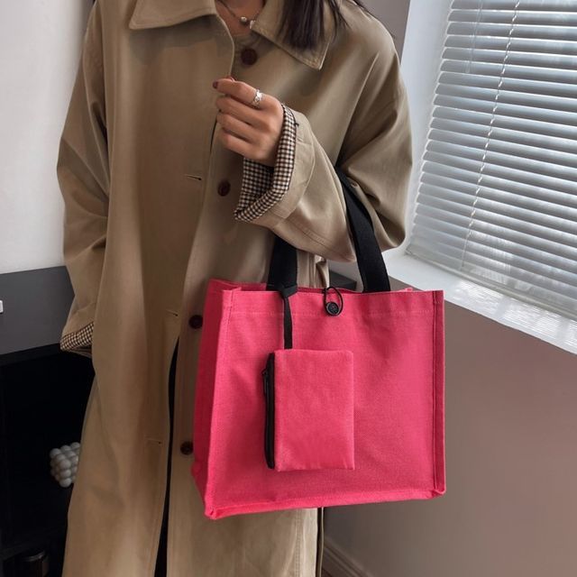 Mulgam-Set Linen Tote Bag Pouch