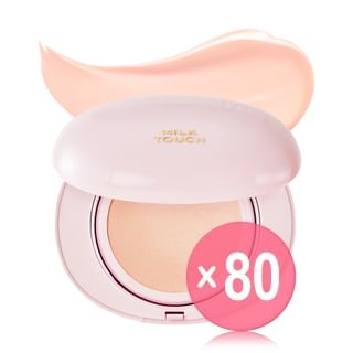 Milk Touch - All-day Skin Fit Milky Glow Cushion Set - 3 Colors (x80) (Bulk Box)