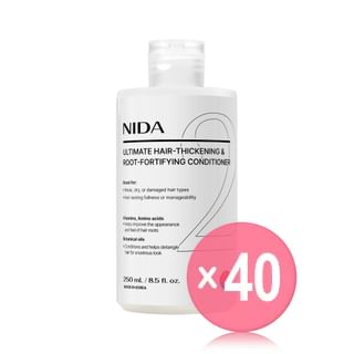 NIDA - Ultimate Hair-Thickening & Root-Fortifying Conditioner (x40) (Bulk Box)
