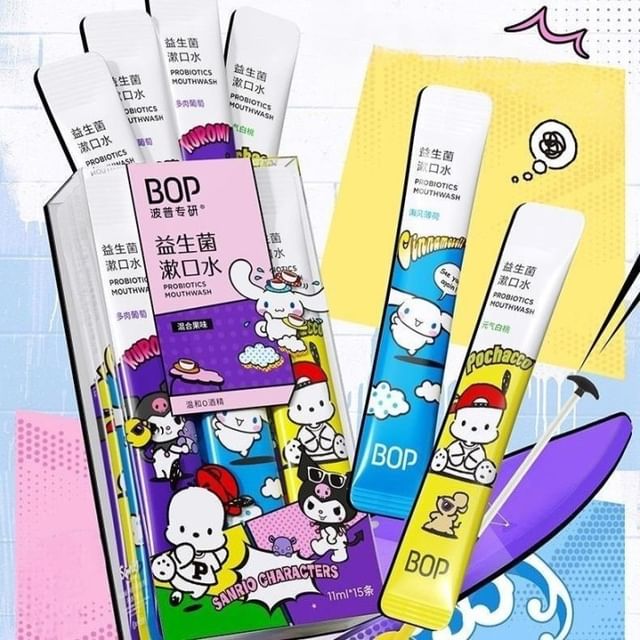BOP-Probiotics Freshen Mouthwash Sanrio Limited Edition - Mundspülmittel