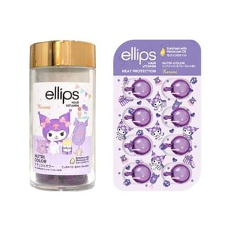 ellips - Sanrio Kuromi Moroccan Nutri Color Hair Oil