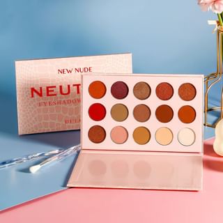 DE'LANCI - 15 Colors Netural Eyeshadow Palette