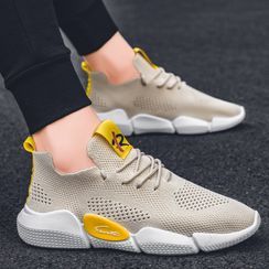 JACIN(ジャシン) - Mesh Lace-Up Sneakers JACIN(ジャシン) - Mesh Lace-Up Sneakers