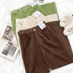 CaraMelody - Corduroy Wide-Leg Pants CaraMelody - Corduroy Wide-Leg Pants