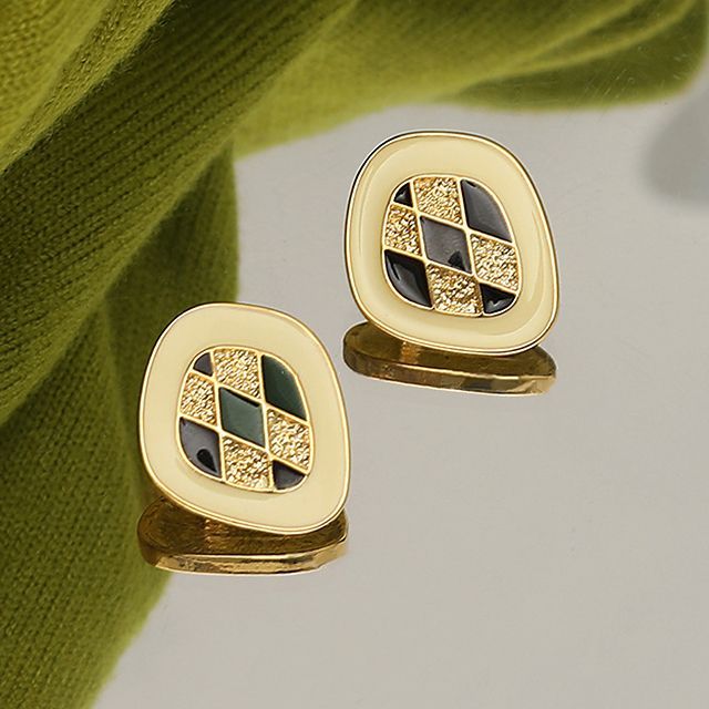 Forainer-Argyle Stud Earring