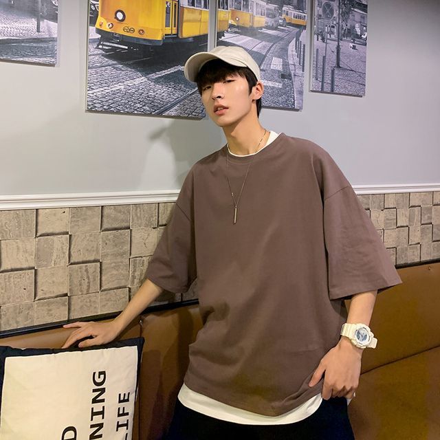 suzusan スズサン 22SS 日本製 SILKY COTTON ELBOW SLEEVE T-SHIRT Rail 縫い筋絞り シルキーコットン エルボースリーブTシャツ 2044C-441 M BLACK/NAVY BLUE 半袖 トップス【新古品】【中古】【suzusan】 新品 suzusan スズサン 22SS 日本製 SILKY COTTON ELBOW SLEEVE T