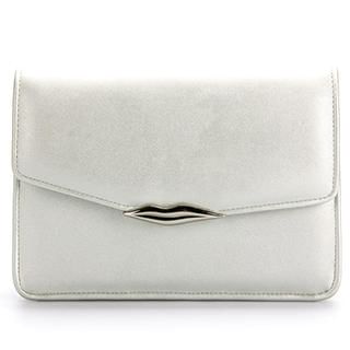 Ethel-Lip-Accent Flap Cross Bag-One Size