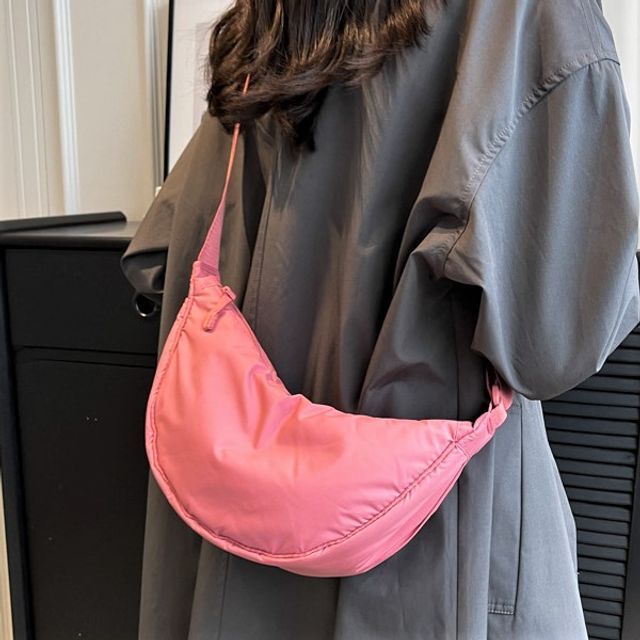 Hikuozy-Plain Crossbody Bag