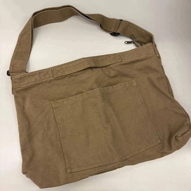 Milha-Multi-Pocket Canvas Tote Bag