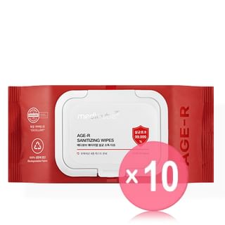 medicube - AGE-R Sanitizing Wipes 10pcs Bundle Set