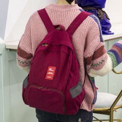 Evorest Bags - 贴布绣帆布背包 Evorest Bags - 贴布绣帆布背包