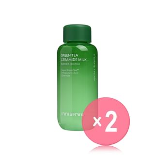 innisfree - Green Tea Ceramide Milk Barrier Essence 2pcs Bundle Set