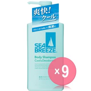 Shiseido - Sea Breeze Body Shampoo Cool & Deodorant (x9) (Bulk Box)
