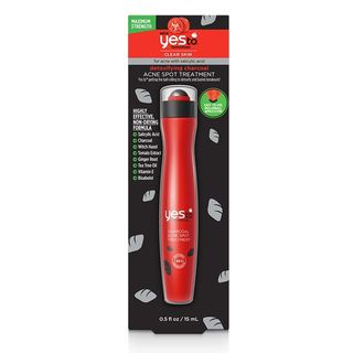 Yes To - Yes To Tomatoes: Detoxifying Charcoal Rollerball Acne Spot Treatment, 15ml