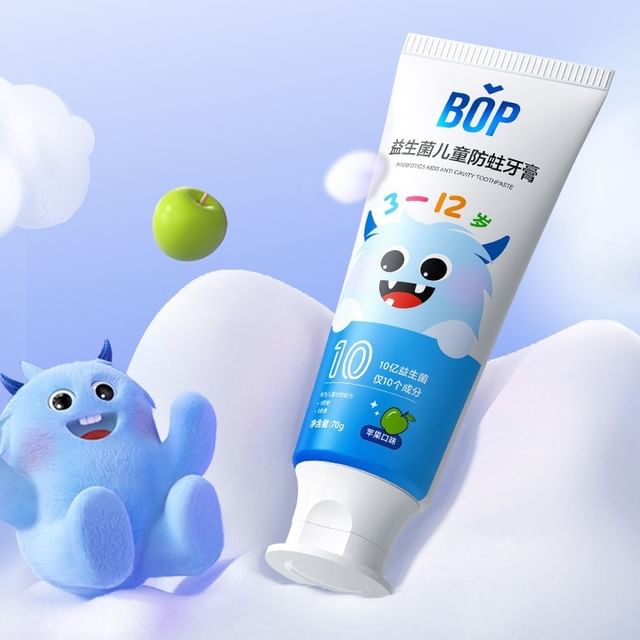 BOP - Probiotic Anti-Cavity Toothpaste For Kids | YesStyle