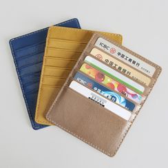 Wavecho - Faux Leather Card Holder
