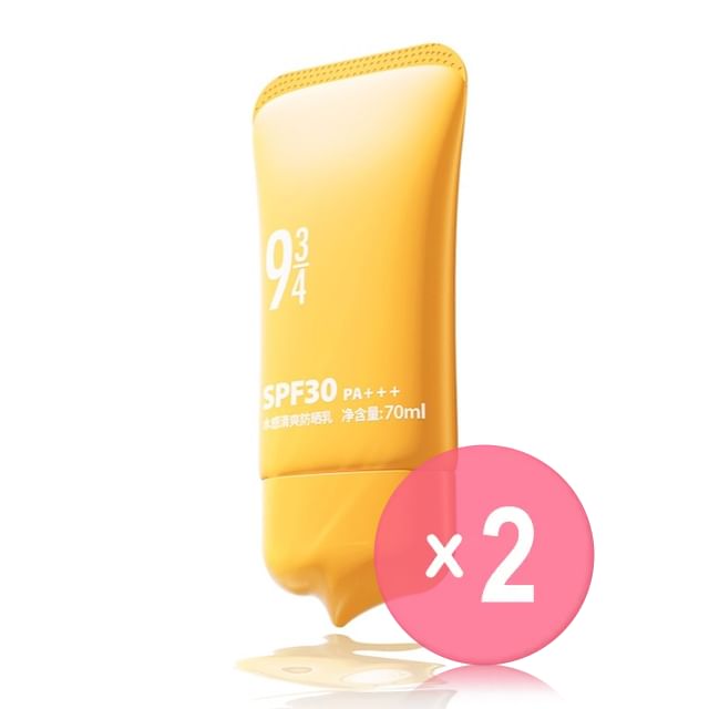 934-Hydrating Refreshing Sunscreen Lotion SPF 30 PA 2pcs Bundle Set