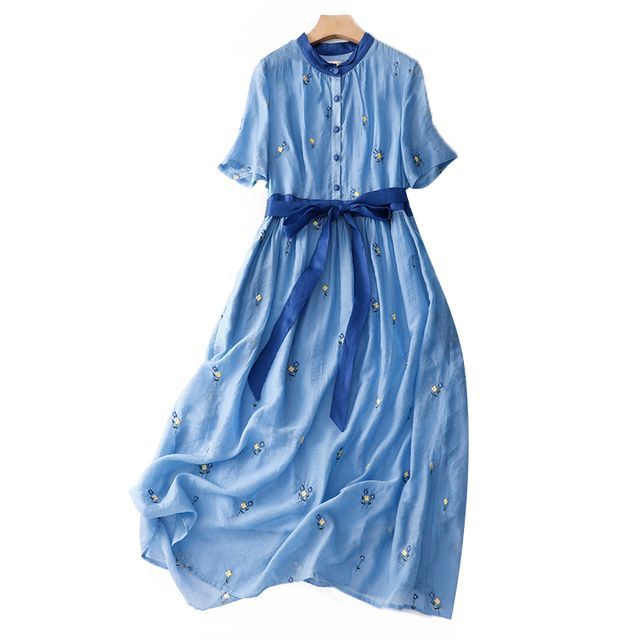 blue rain brand dress Relev Fashion