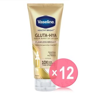Vaseline - Healthy Bright Gluta-Hya Serum Burst UV Lotion Flawless Bright (x12) (Bulk Box)