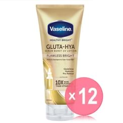 Vaseline - Healthy Bright Gluta-Hya Serum Burst UV Lotion Flawless Bright (x12) (Bulk Box)