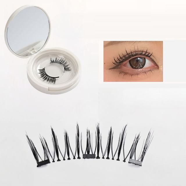 Buttermilk - Magnetische knstliche Wimpern mit Applikator-Clip | YesStyle