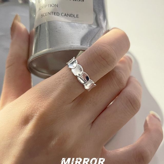 Toinianimos-Sterling Silver Open Ring
