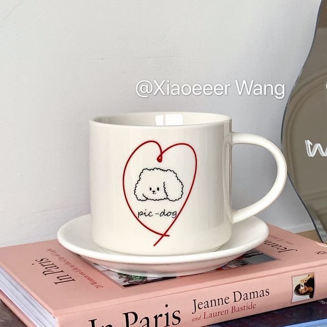 Olsin - Dog Print Ceramic Mug