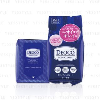 Rohto Mentholatum - Deoco Body Cleanse Sheets