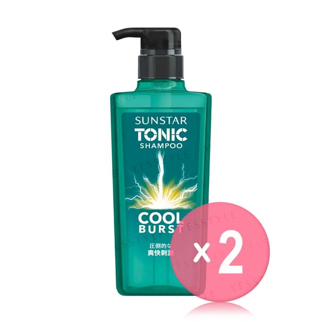 Sunstar-Tonic Shampoo Cool Burst 2pcs Bundle Set