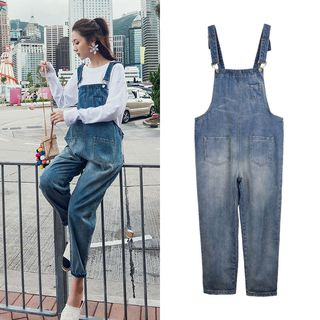 maternity denim jumper