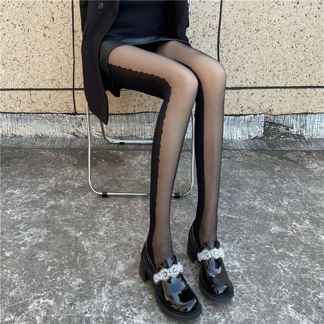 Gentiana-Two Tone Tights