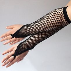 Sohma(ソーマ) - Mesh Fingerless Gloves Sohma(ソーマ) - Mesh Fingerless Gloves