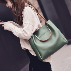 Shimme - Faux-Leather Tote Bag Shimme - Faux-Leather Tote Bag