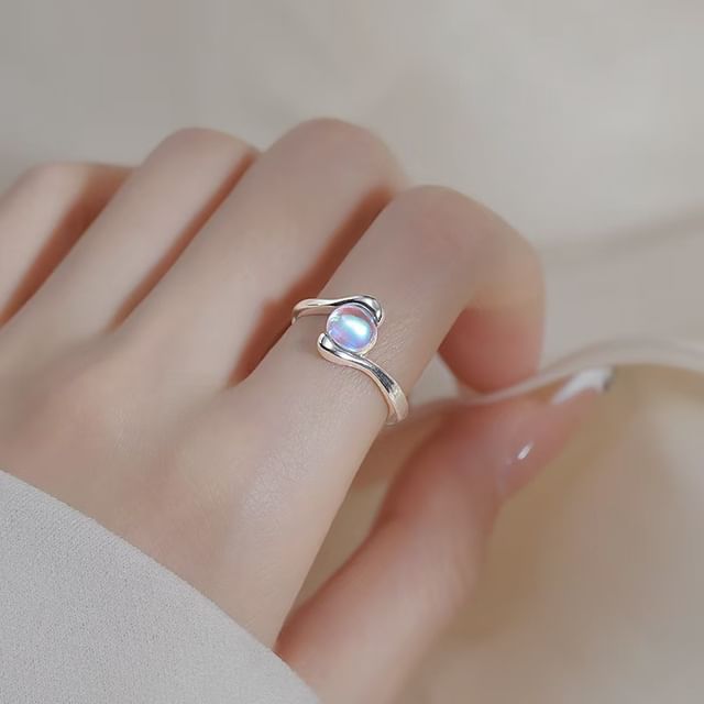 pexrl jewelry-Moonstone Ring