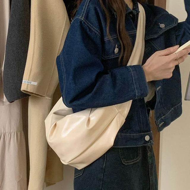 Indenis-Ruched Crossbody Bag