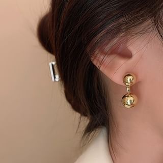 Bolgivy-Metal Beaded Ear Jacket