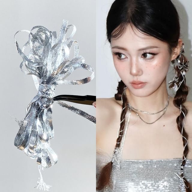 denivyse-Shiny Hair Tie