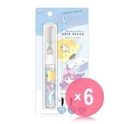 CRUX - Sanrio Characters 3 Way Point Hair Brush No Fragrance (x6) (Bulk Box)