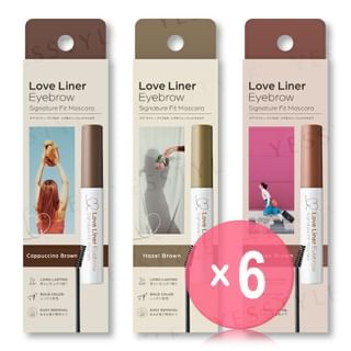 MSH - Love Liner Eyebrow Signature Fit Mascara (x6) (Bulk Box)