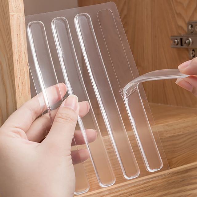 NEJA-Silicone Door Silent Adhesive Strip Various Designs Set