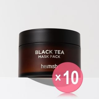 heimish - Black Tea Mask Pack (x10) (Bulk Box)