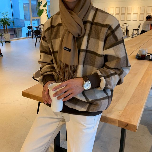 MRCYC-Plaid Sweatshirt