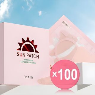 heimish - Watermelon Outdoor Soothing Sun Patch Set (x100) (Bulk Box)