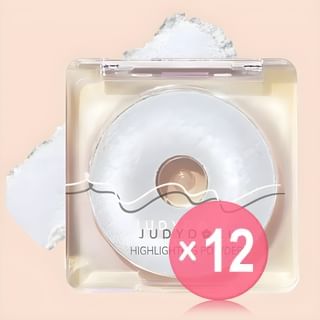 Judydoll - Shimmery Highlighting Powder - 4 Colors (x12) (Bulk Box)