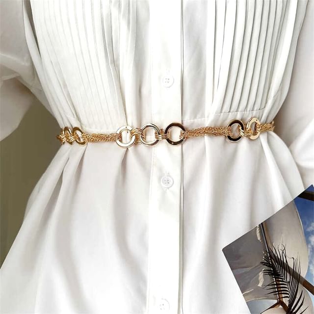 Poyol-Hoop Waist Chain