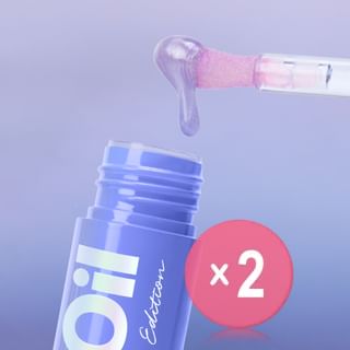 Gentle Colors - Ooh! Oil Peptide Lip Oil pH Shimmer Limited Edition 2pcs Bundle Set