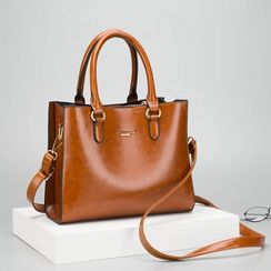 Denyard - Faux Leather Crossbody Bag