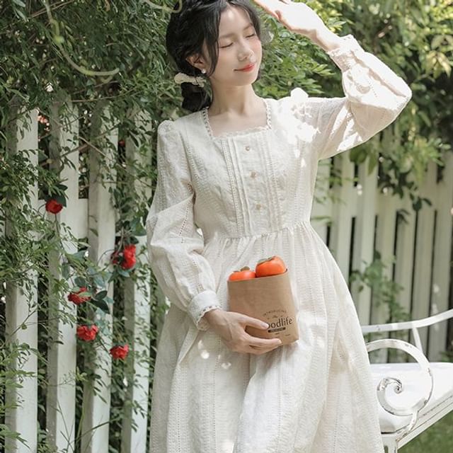 plain lace dress L'agence Fenna Silk Lace Dress In Black